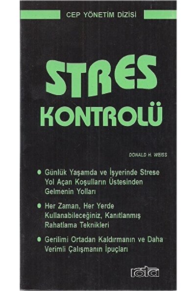Stres Kontrolü - Donald H. Weiss