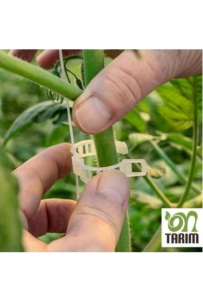 On Tarım Sağlam ve Dayanıklı Domates Klipsi 10000 Adet 25 mm