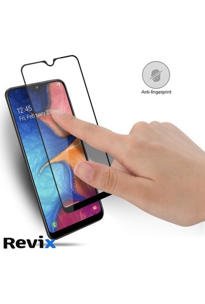 Revix Samsung Galaxy A30 Tam Kaplayan 5D Nano Glass Esnek Ekran Koruyucu