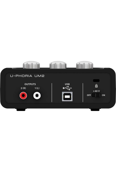 Behringer U-Phoria Studio Stüdyo Kayıt Paketi C-1 Kondenser Mikrofon + Um2 Ses Kartı + HPS5000 Stüdyo Kulaklık