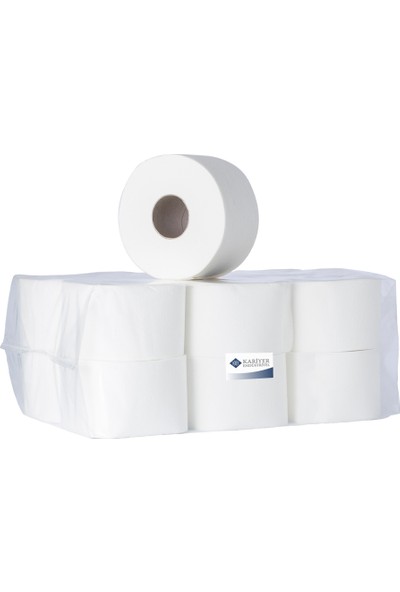 Kry Tedarik Mini Jumbo Tuvalet Kağıdı 3 kg 12 Rulo