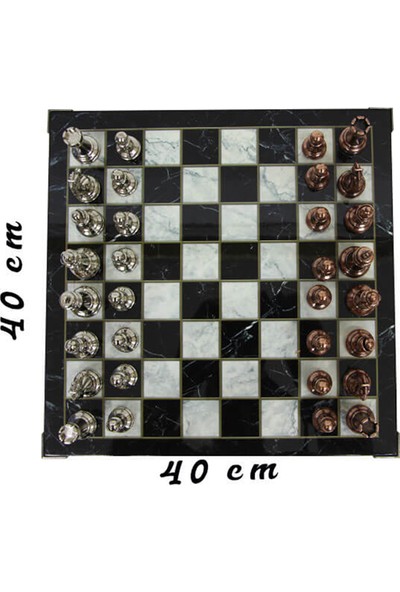 Mory Concept Satranç Takımı Klasik Tabla Büyük Boy 40 cm