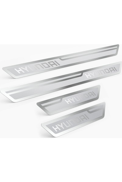 Hyundai Gümüş Kapı Eşiği, Kapı Karşılama 4'lü Set