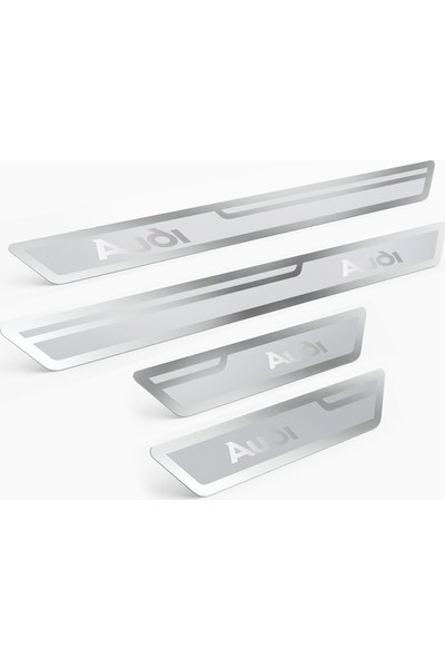 Audi Gümüş Kapı Eşiği, Kapı Karşılama 4'lü Set