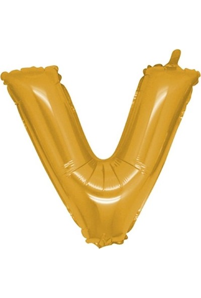 Bombastic V Harfi 40" 100 cm Gold Folyo Balon