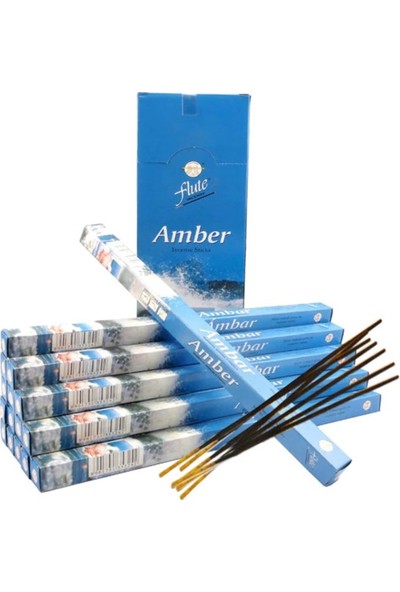 Flute Tütsü Amber 6X20 120 Sticks Incense