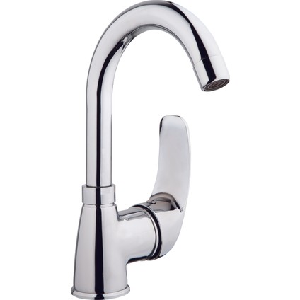 Luna Kısa Kuğu Mix Lavabo Bataryası