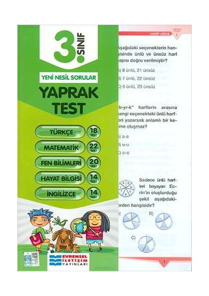 3.Sınıf Tüm Dersler Yaprak Testler