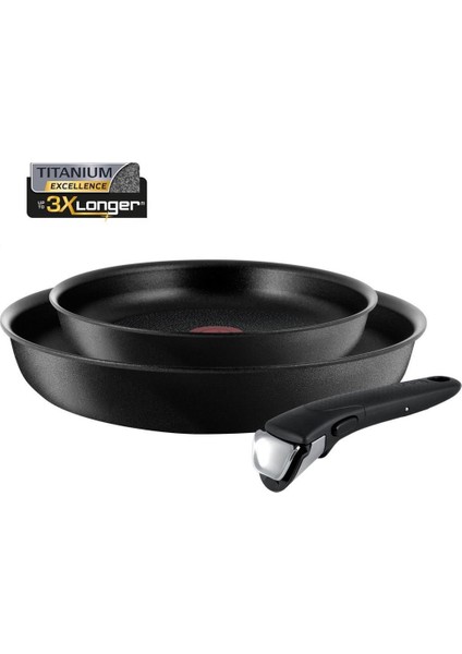 L65093 Ingenio Titanyum Talent Pro Tanışma Tava Seti 3 Parça - 2100111096