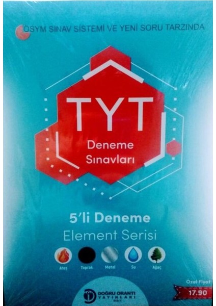 Doğru Orantı Yayınları TYT 5'Li Deneme Sınavları