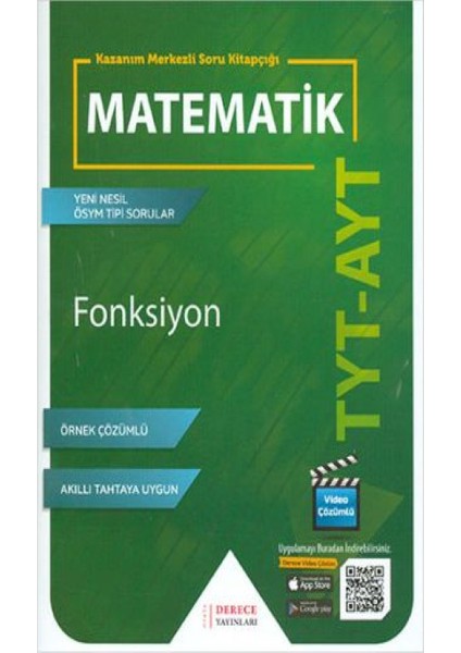 Derece Yayınları DRC TYT AYT Fonksiyonlar 2020-2021