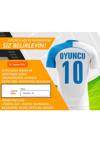 Acr Giyim - Şimşek - Kişiye Özel Futbol Forması Takımı