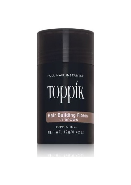 Hair Building Fibers 12 gr. Saç Fiberi Açık Kahverengi