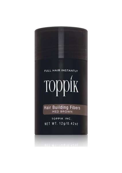 Hair Building Fibers 12 gr. Saç Fiberi Orta Kahverengi