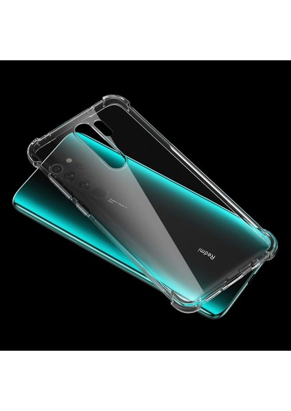 Xiaomi Redmi Note 8 Pro Shock Absorbing Kılıf - Şeffaf
