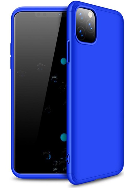 Apple iPhone 11 Pro Double Dip 360 Protective Kılıf - Mavi