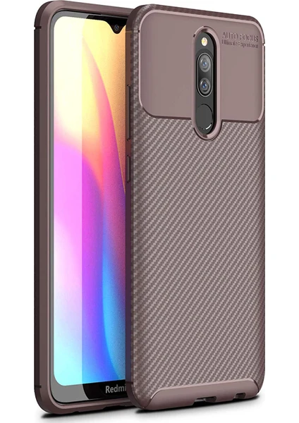 Xiaomi Redmi 8 Legion Series Kılıf - Kahverengi