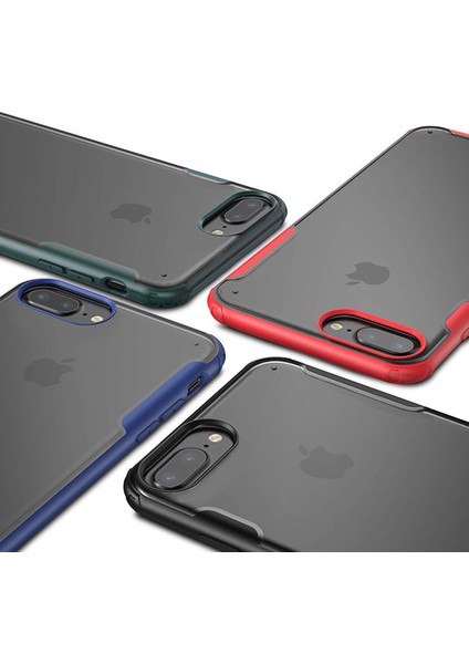 Apple iPhone 7 Plus Frosted Frame Kılıf - Lacivert fırsatları