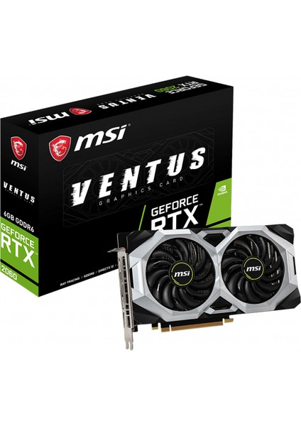 GeForce RTX 2060 Ventus 6GB 192Bit GDDR6 PCI-E 3.0 Ekran Kartı (GeForce RTX 2060 VENTUS 6G) fiyatları
