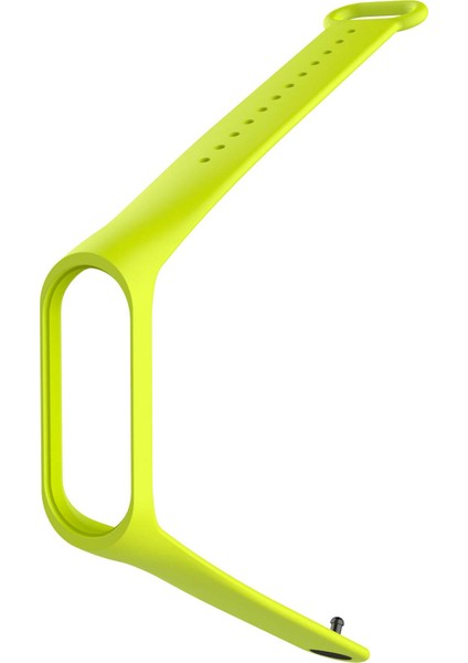 Mi Band 3 / Mi Band 4 Silikon Kordon - Yeşil
