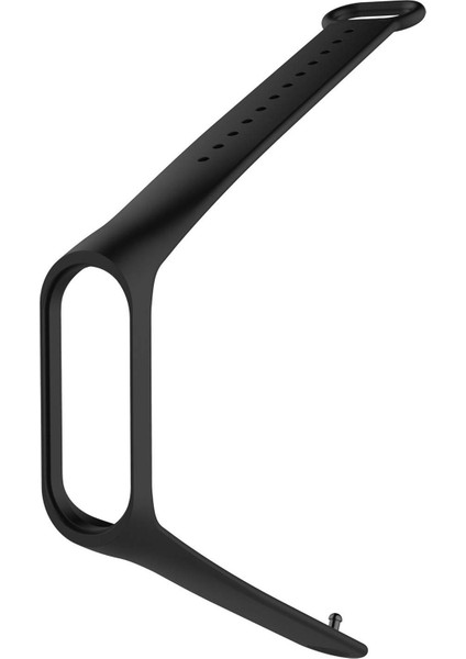 Xiaomi Mi Band 3 / Mi Band 4 Silikon Kordon - Siyah