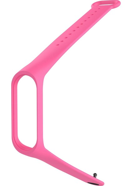Xiaomi Mi Band 3 / Mi Band 4 Silikon Kordon - Pembe