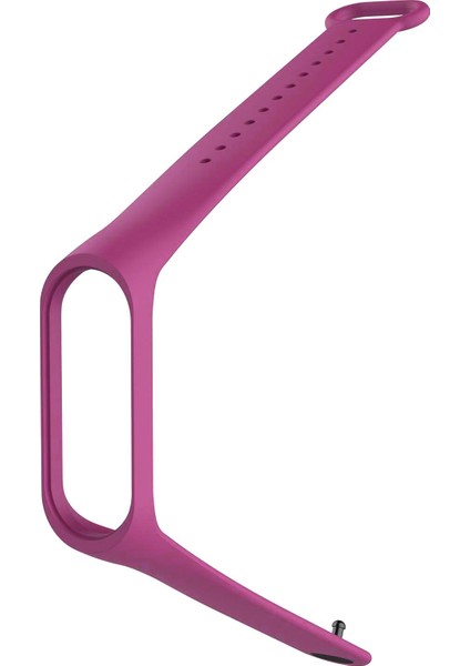 Xiaomi Mi Band 3 / Mi Band 4 Silikon Kordon - Mor