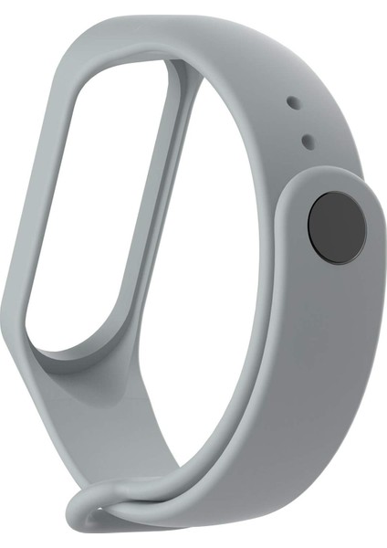 Xiaomi Mi Band 3 / Mi Band 4 Silikon Kordon - Gri fiyatları