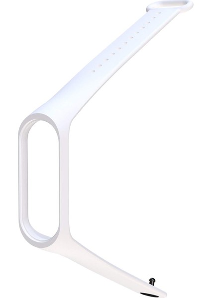Xiaomi Mi Band 3 / Mi Band 4 Silikon Kordon - Beyaz