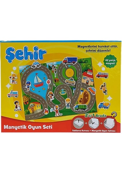 Şehir Manyetik Oyun Seti