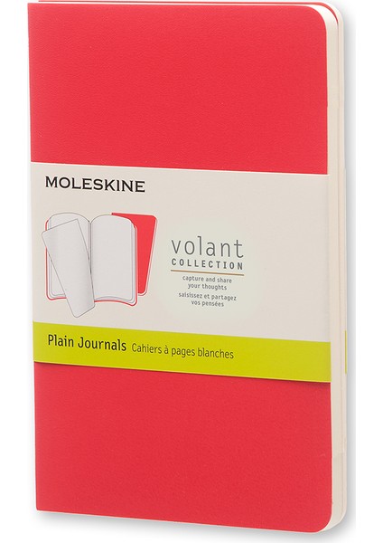 Volant 2'Li Defter Cep Boy Düz Scarlet Red Qp713F14F2F