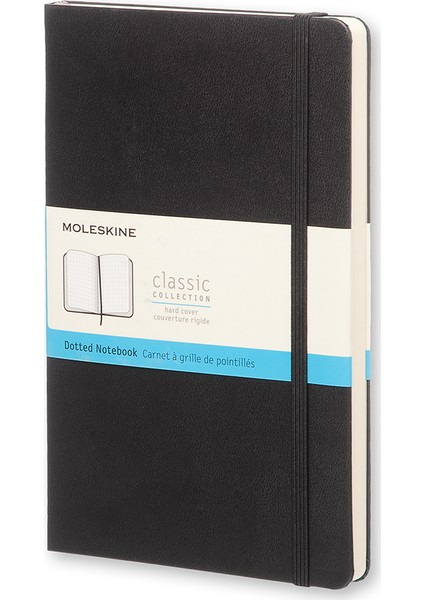 Defter Sert Kapak Noktalı Siyah Kl2703