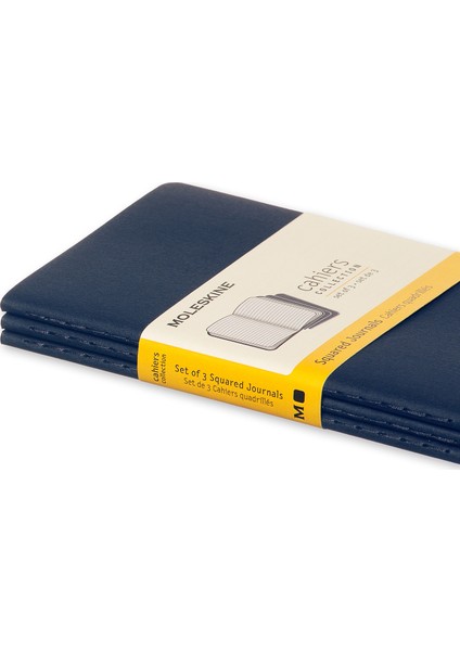 Cahier 3Lü Defter Mavi Kareli Cep Boy 64Sy Ch212 fiyatları