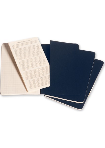 Cahier 3Lü Defter Mavi Kareli Cep Boy 64Sy Ch212 indirimleri