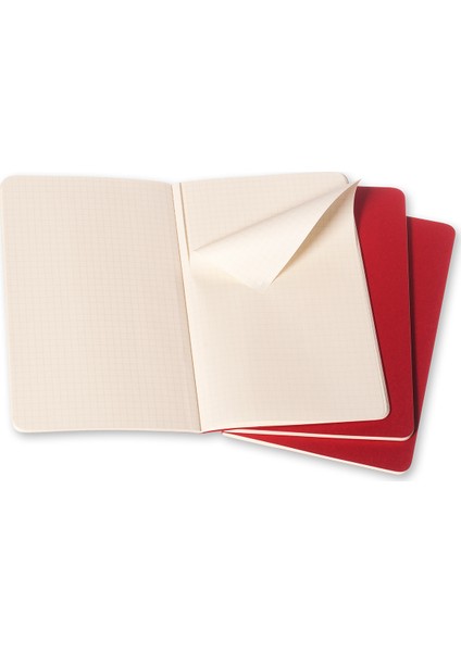 Cahier 3Lü Defter Kırmızı Kareli L 80Syf Ch117 fırsatları