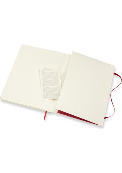 Defter Yumuşak Kapak XL Boy Düz Kırmızı fırsatları