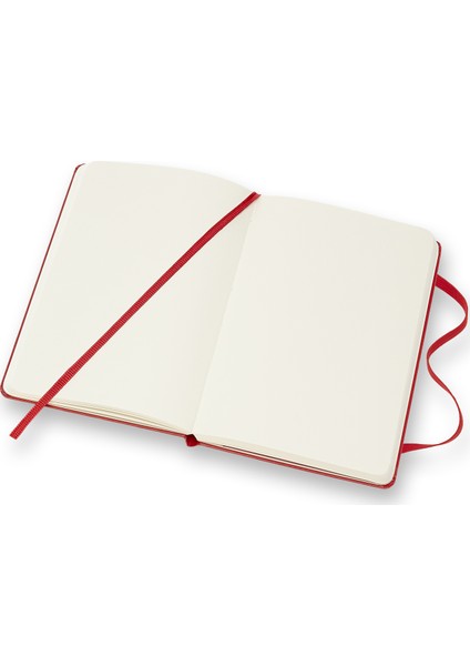 Defter Sert Kapak Cep Boy Düz Kırmızı Qp012R