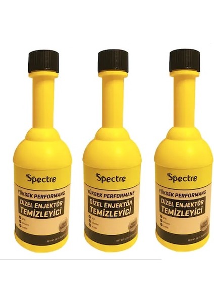 3 Adet Dizel Katkı ve Enjektör Temizleyici 300ML.