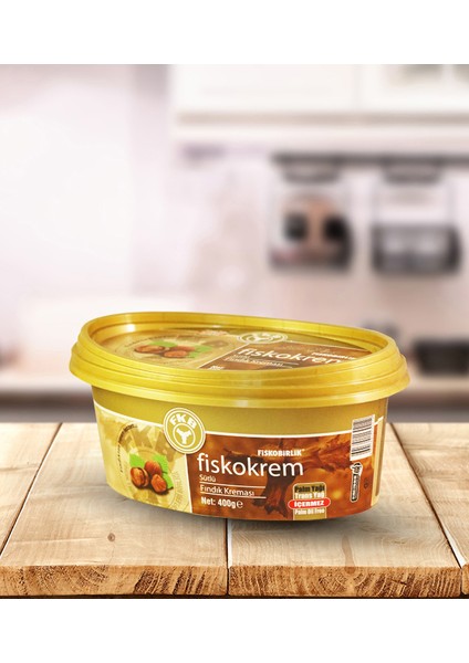 Fiskokrem Sütlü Fındık Kreması 400 Gr