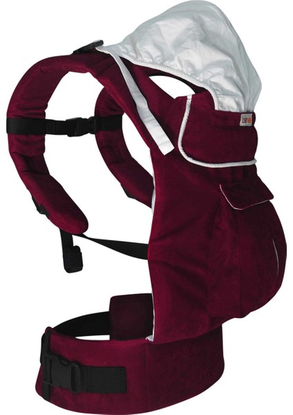 İlk-Ay Baby Solo Model  Ergonomik Kanguru - Bordo