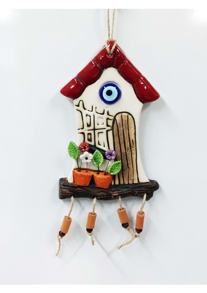 Sü-Me Ev Tasarımlı Dekoratif Duvar Süsü Nazarlık 15 x 23 cm