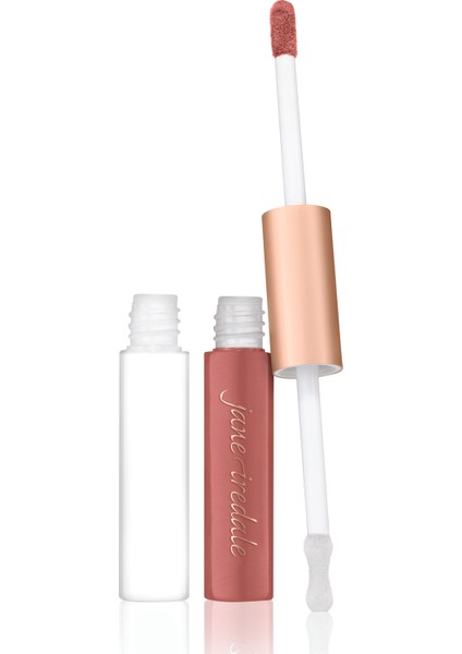 Jane İredale Lip Fixations Lip Stain/Gloss-Kalıcı Çift Taraflı Gloss Ruj #Craving 6 ml.