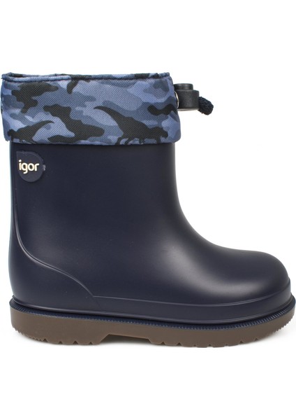 İgor W10212K Bimbi Camo Yağmur Lacivert Çocuk Çizme