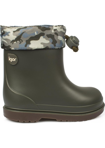 İgor W10212K Bimbi Camo Yağmur Haki Çocuk Çizme