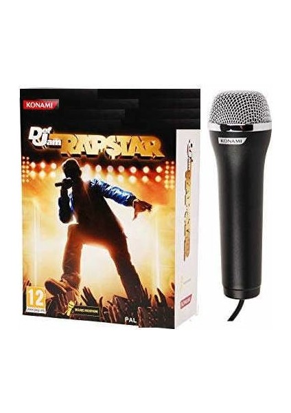 Ps3 Oyun Def Jam Rapstar Playstation 3 Defjam Oyun ve Mikrofon Konami Kareoke 1 2 Kişilik