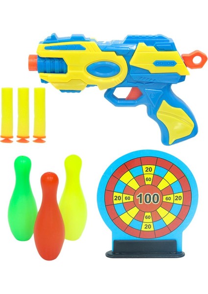 Canem Oyuncak Sünger Atan Tabanca Seti