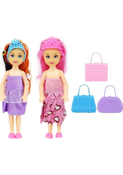Birlik Çantalı Mini Manken Bebek