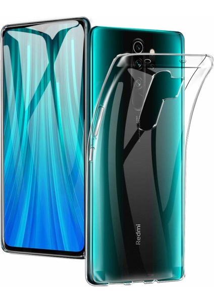 Xiaomi Redmi Note 8 Pro Kılıf A+ Şeffaf Lüx Süper Yumuşak 0.3mm Ince Slim Silikon