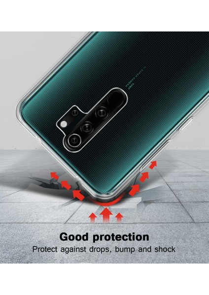 Xiaomi Redmi Note 8 Pro Kılıf A+ Şeffaf Lüx Süper Yumuşak 0.3mm Ince Slim Silikon
