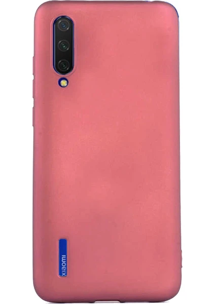 Case 4U Xiaomi Mi 9 Lite Kılıf Klasik Mat Renkli Yumuşak Premier Silikon Koyu Mor